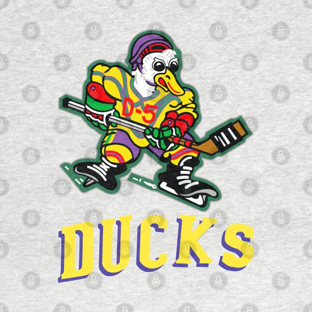 Classic Mighty Ducks Logo by East Coast Design Co.